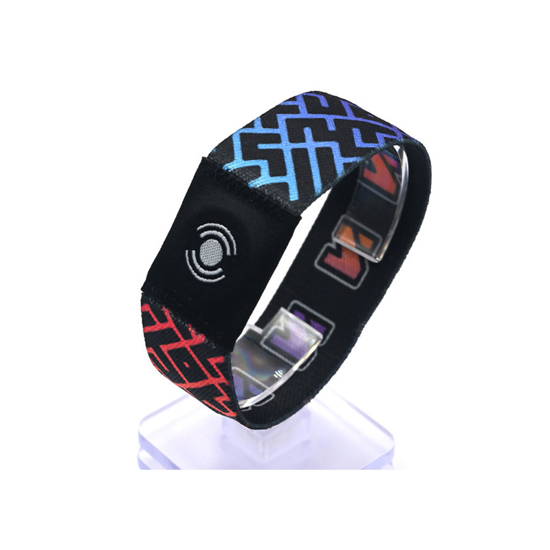 RFID松紧腕带入场身份鉴别松紧手环智能腕带